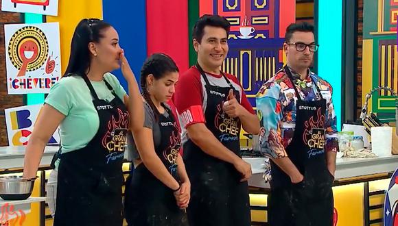 Armando Machuca y Sirena Ortiz fueron sentenciados en el "El gran chef: Famosos" | Foto: Latina TV (Captura de video)
