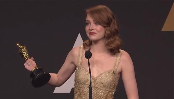 Oscar 2017: Emma Stone duda sobre el error en la gala [VIDEO]
