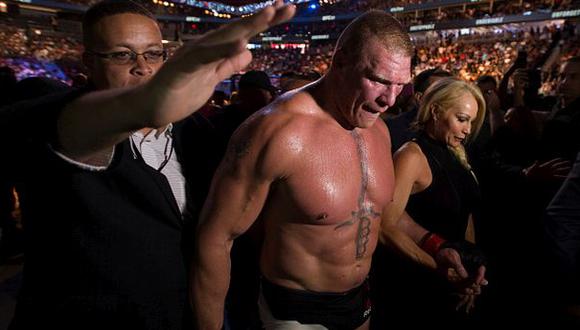 UFC: Brock Lesnar fue suspendido un año por dopaje