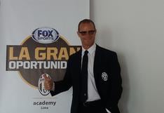 Gianluca Pessotto, exjugador de la Juventus, llegó al Perú para captar promesas