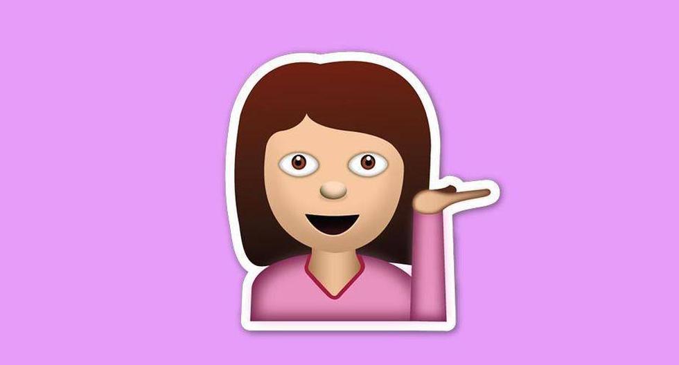 ¿Has usado alguna vez el emoji de la chica con suéter rosa en WhatsApp? Esto es lo que realmente significa. (Foto: Peru.com)