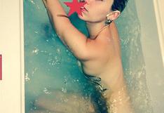 Miley sube foto desnuda en una bañera a su cuenta de Instagram