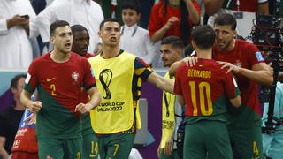 Portugal vs. Suiza: desde el banco, Cristiano Ronaldo se mostró eufórico con el 2-0 de Pepe | VIDEO