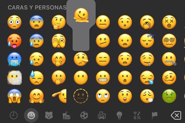 Whatsapp Qué Significa El Emoji De La Cara Derretida Melting Face Meaning Smartphone 9354