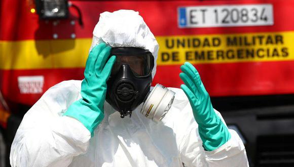 La presidenta de la Comunidad de Madrid, Isabel Díaz Ayuso, solicitó el lunes la ayuda del ejército para luchar contra la propagación del coronavirus. (Reuters).