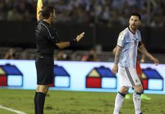 Lionel Messi mentó a la madre al árbitro del Argentina vs Chile
