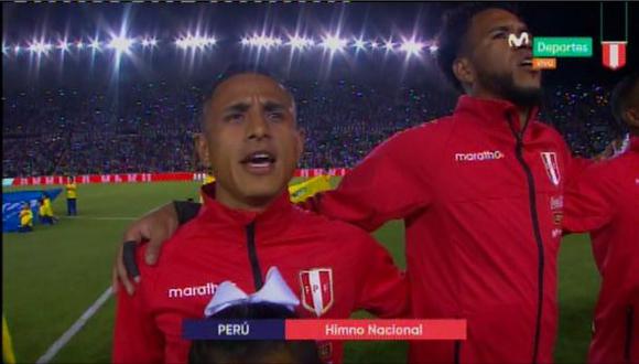 Perú vs. Costa Rica: así se oyó el himno nacional en el Monumental de la UNSA en Arequipa | VIDEO. (Foto: Captura de pantalla)