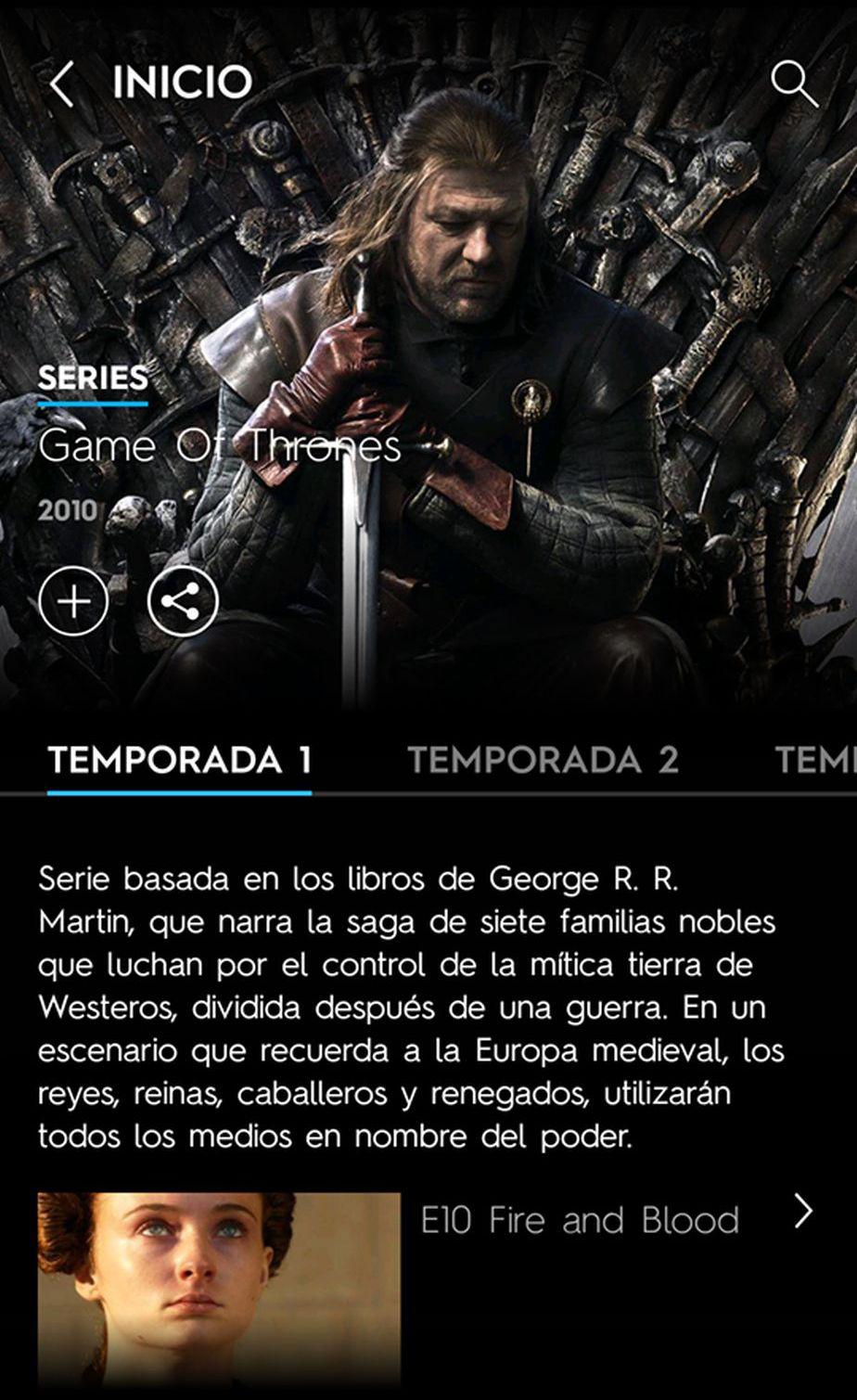En HBO Go también puedes ver las anteriores temporadas de "Game of Thrones" (Foto: HBO)