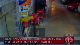 Surco: 'robacasas' vacían 2 casas y se llevan hasta juguetes