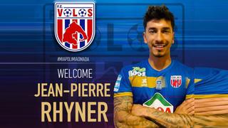Jean Pierre Rhyner es nuevo jugador de Volos NFC de Grecia