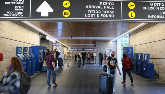 Imagen del aeropuerto Ben Gurión, de Tel Aviv.