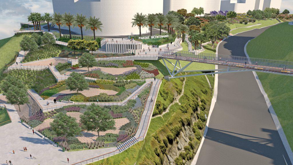 Miraflores elabora expediente técnico para la construcción del Parque Bicentenario, que incluirán andenes en el acantilado de Armendáriz. (Difusión)