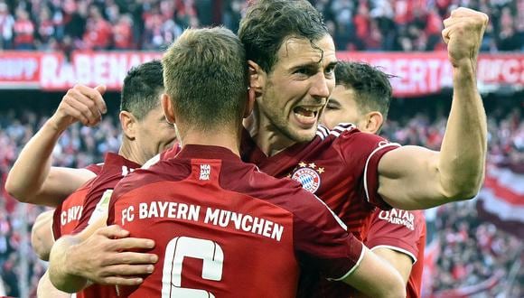 Bayern Múnich venció 3-1 a Borussia Dortmund en el estadio Allianz Arena, y conquistó su Bundesliga número 31. (Foto: AFP)ALTERNATIVE CROP