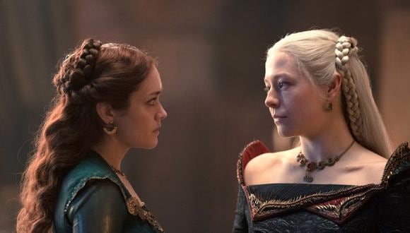 Olivia Cooke y Emma D'Arcy asumen los roles de Alicent y Rhaenyra en el episodio 6 de "House of the Dragon".