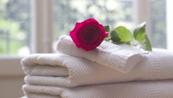 Con estos trucos caseros tus toallas quedarán como nuevas o iguales a las de un hotel 5 estrellas. (Foto: Pixabay)