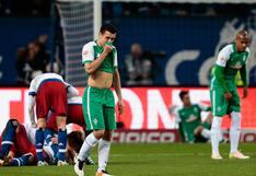 Con Claudio Pizarro, Werder Bremen cayó ante el Hamburgo en la Bundesliga