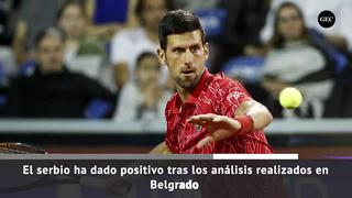 El tenista Novak Djokovic anunció que dio positivo al test del coronavirus | VIDEO