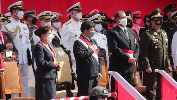 Pedro Castillo participa en ceremonia por 25 años de la Operación Chavín de Huántar.