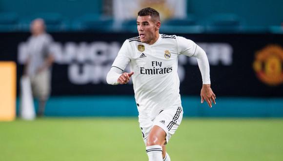 Theo Hernández llegó la temporada pasada a Real Madrid (Foto: AFP).