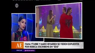 Ivana Yturbe habló tras pregunta de Rebeca Escribens sobre Mario Irivarren