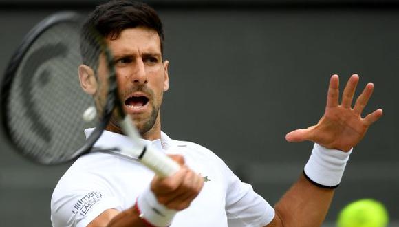 Bautista vs. Djokovic: se miden por las semifinales de Wimbledon 2019. (Foto: Reuters)