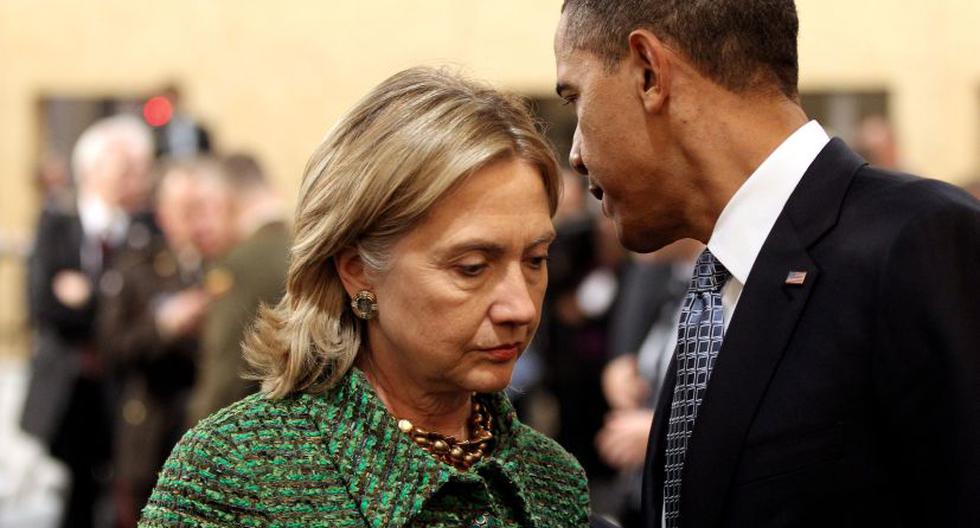 Barack Obama y Hillary Clinton. (Foto: Getty Images)