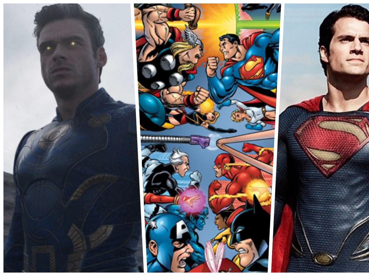 Superman en “Eternals”?: un repaso a las veces que Marvel y DC unieron las  fuerzas | MCU | Ikaris | Chloé Zhao | historias-ec | LUCES | EL COMERCIO  PERÚ