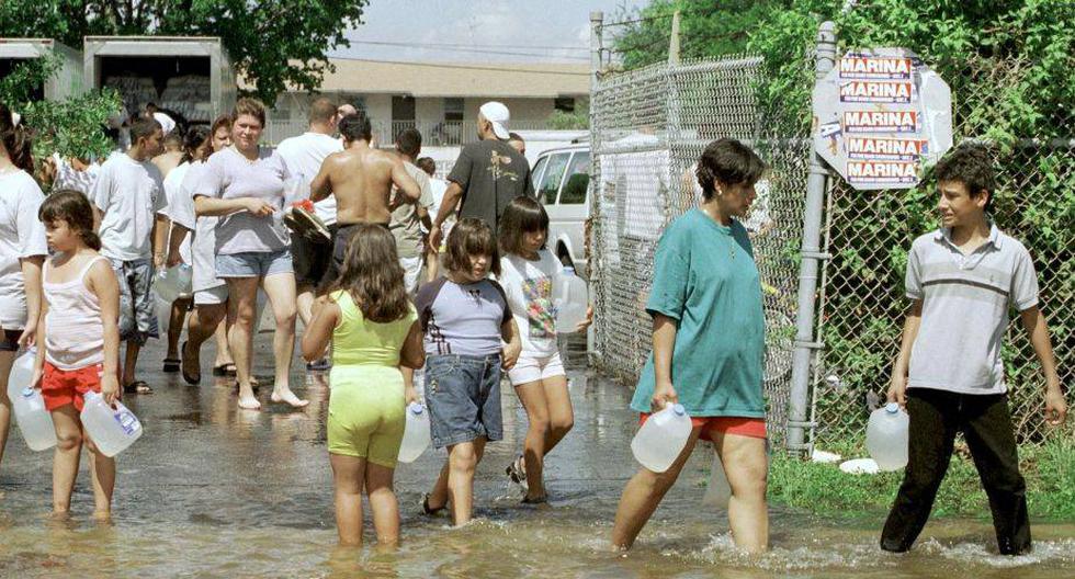 Imagen referencial de inundación en Miami, Florida. (Foto: Getty Images)