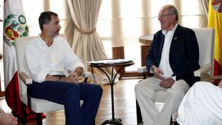 PPK se reunió hoy con rey de España Felipe VI en Colombia