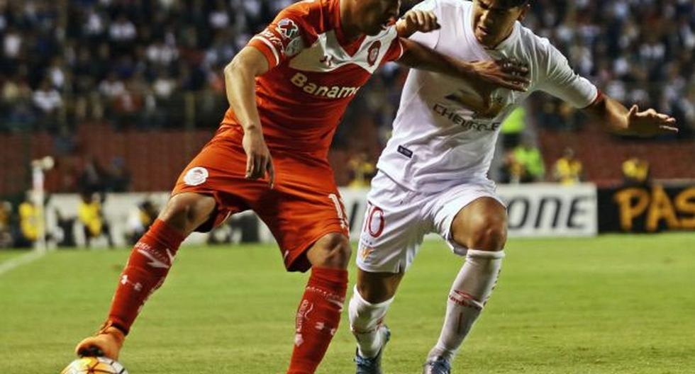 LDU cayó en casa ante Toluca con Christian Cueva por Copa Libertadores. (Foto: Televisa, Mexsport)