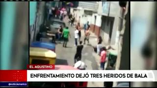 El Agustino: tres heridos dejó enfrentamiento entre dos familias | VIDEO