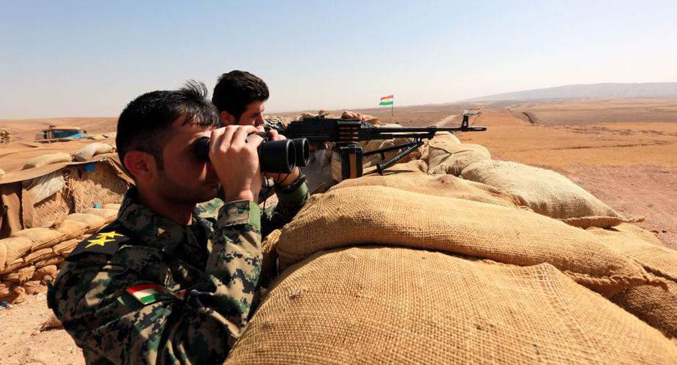 Peshmergas en Irak. (Foto: EFE)