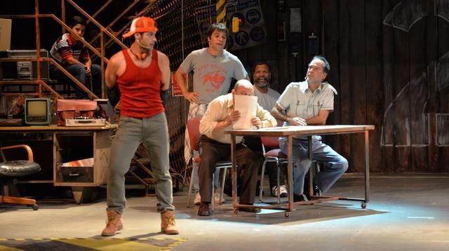 "Full Monty": la divertida puesta en escena en imágenes - 1