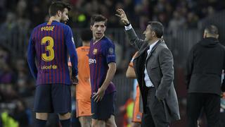 Barcelona: ganar la Liga sería "muy poderoso" de cara al Liverpool, dice Valverde