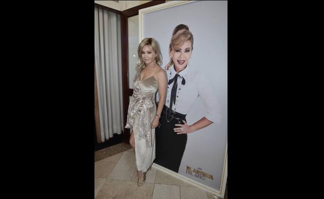 Gisela Valcárcel en conferencia presenta su nuevo espacio "El Artista del Año". (Foto: Difusión)