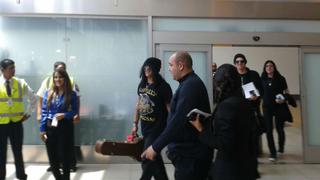 Slash llegó a Lima y envió mensaje a sus fans peruanos