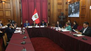 Comisión de Constitución analiza financiamiento ilegal a partidos