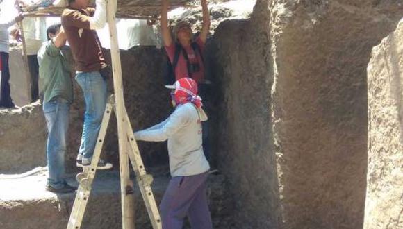 Se inició trabajos de recuperación en complejo arqueológico de Ventarrón. (Foto: Andina)