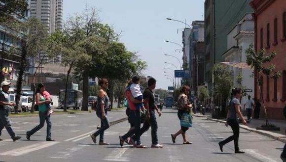 En Lima Oeste la temperatura mínima llegaría a 15°C, mientras que la máxima sería de 20°C. (Foto: GEC)