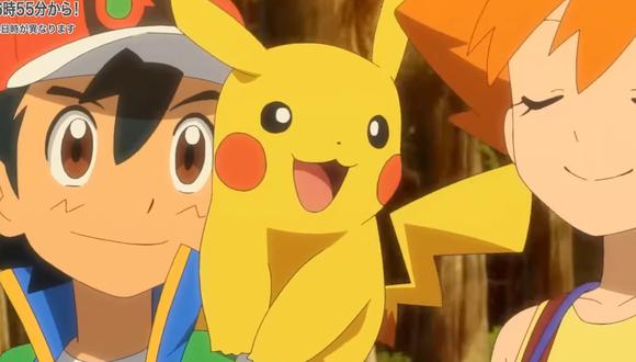 Ash y Misty, protagonistas de la primera temporada de Pokémon, se reecontraron en la última saga de la franquicia con Ash como principal. (Foto: Nintendo)