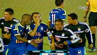 Cristal derrotó 4-3 a Juan Aurich con dos golazos de Lobatón