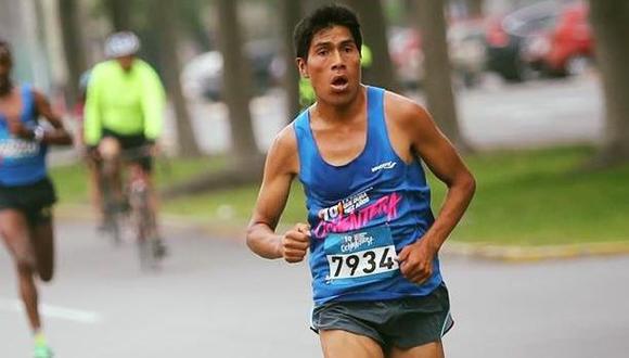 Wily Canchanya quedó quinto en la Maratón de Los Ángeles y presentó ese tiempo para su clasificación. (Foto: Facebook Wily Canchanya)