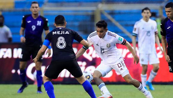 México y Honduras se enfrentaron por Eliminatorias Concacaf. Fuente: EFE