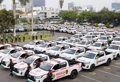 Mininter: flota de 268 vehículos ya operan al servicio de la seguridad ciudadana | FOTOS 