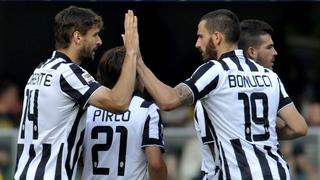 Juventus campeón empató 2-2 ante Hellas Verona por la Serie A