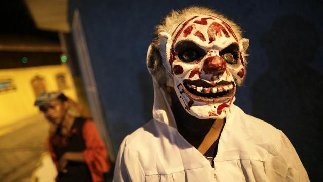 La tradicional fiesta de “Los Agüizotes” se celebra en Nicaragua en honor al patrono de la ciudad, San Jerónimo, conocido como el “doctor de los pobres”, alrededor del cual Masaya, a 30 km de Managua, se sumerge en una semana de fiestas. (Foto: AFP)