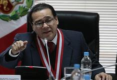 Presidente del Poder Judicial niega presiones sobre Malzon Urbina