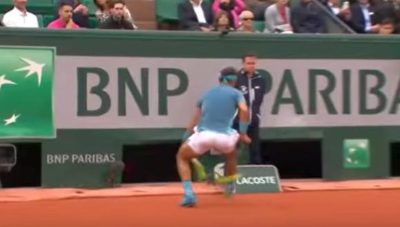 ¿La jugada del año? Nadal realizó mágico punto en Roland Garros
