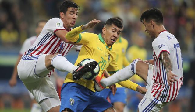 Brasil vs. Paraguay: partidazo por Copa América 2019. (Foto: AP)