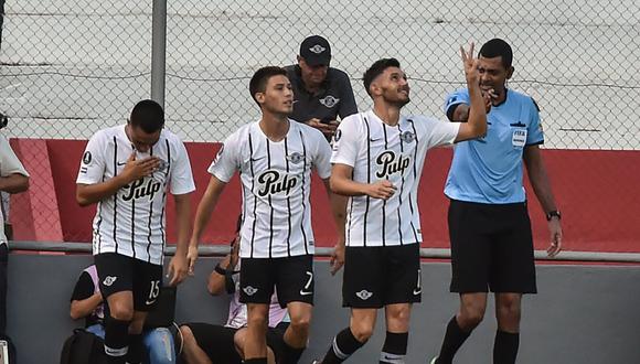 Libertad aplastó 5-1 a The Strongest por la segunda fase de la Copa Libertadores. (Foto: AFP).